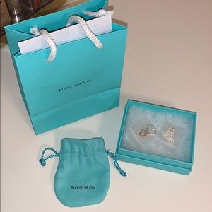 Elsa Peretti Open Heart Pendant in silver and gold